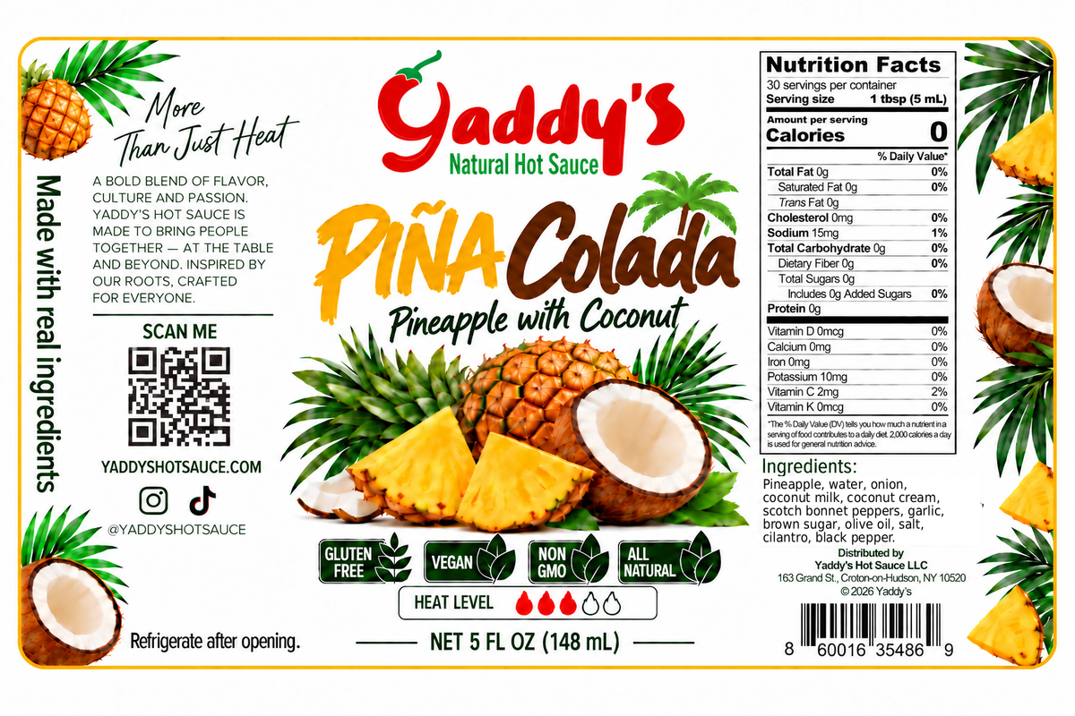 Pineapple & Coconut Hot sauce