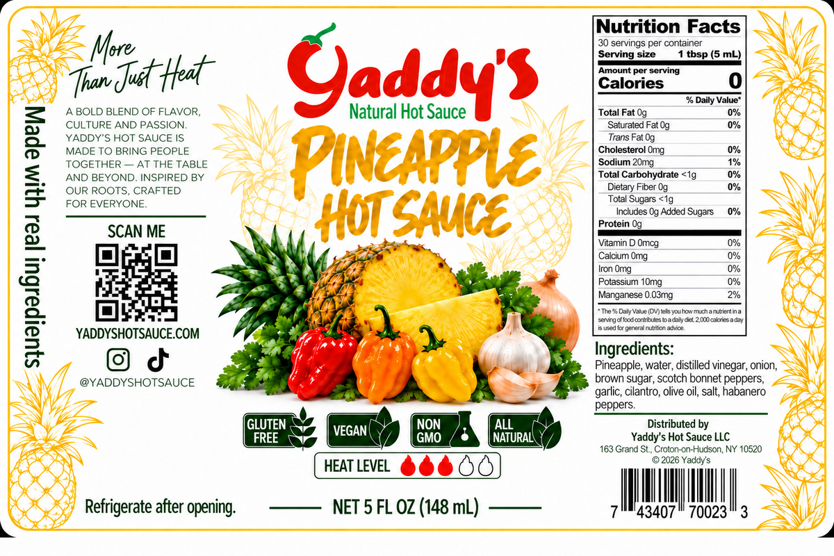 Pineapple Hot sauce