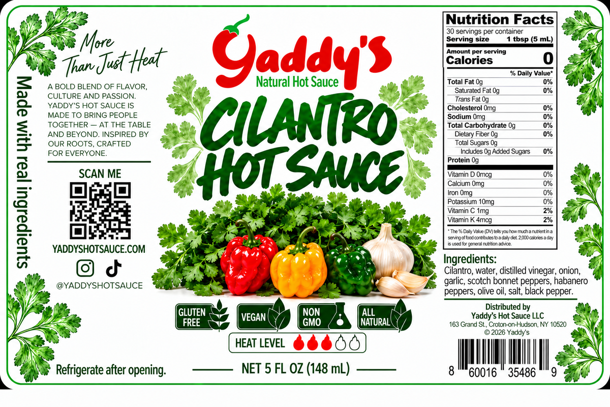 Cilantro Hot sauce