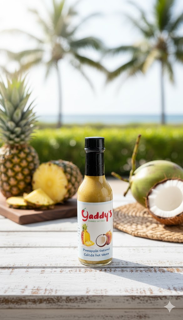 Pineapple & Coconut Hot sauce